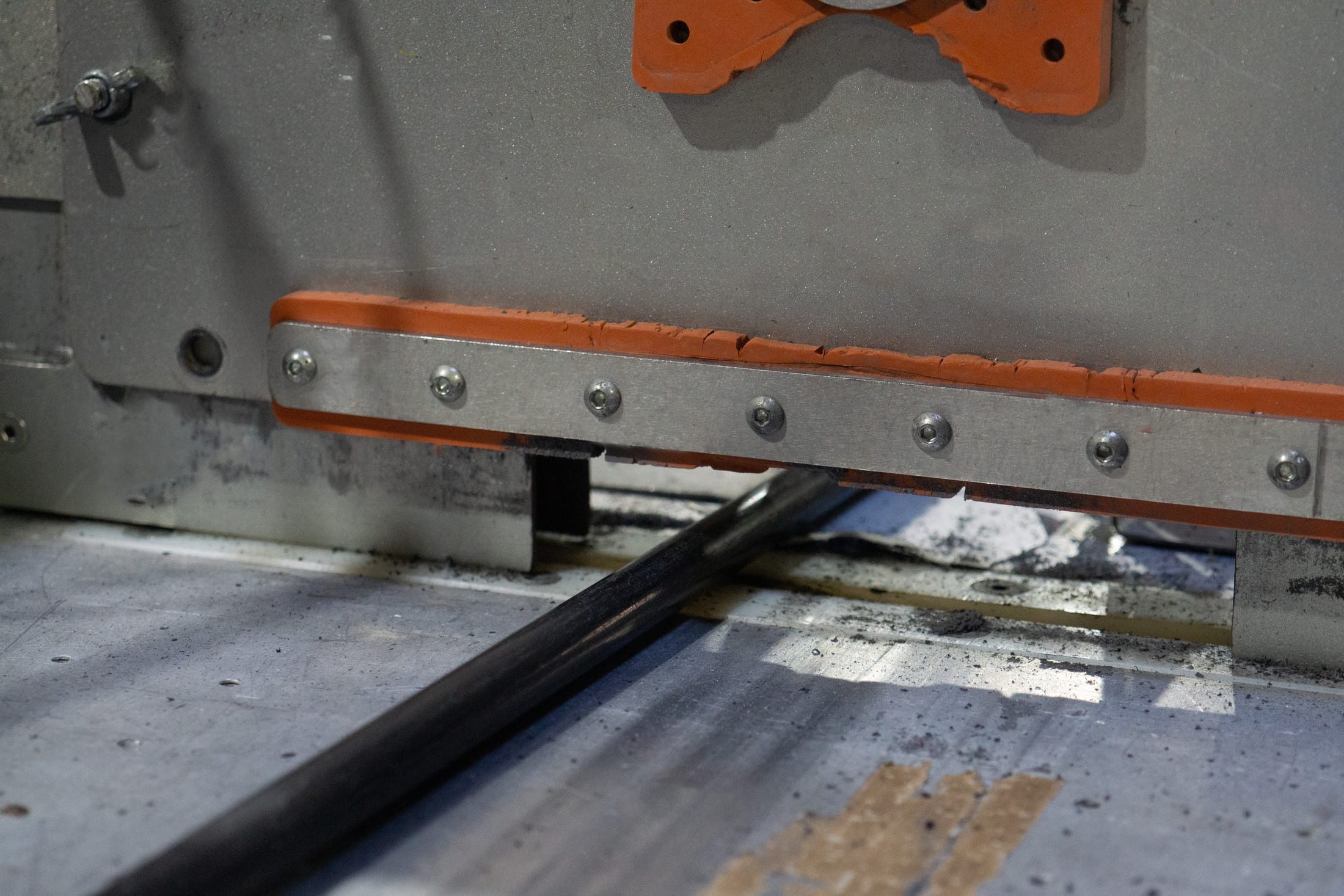 Die and cutting detail at the MAC Plastics Hamilton facility