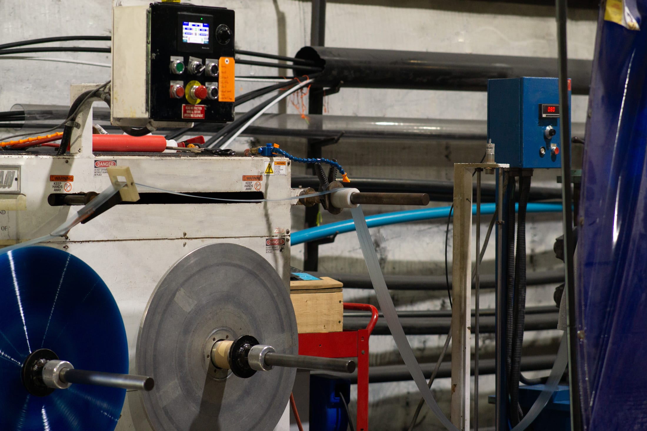 Extrusion detail at the MAC Plastics Hamilton facility